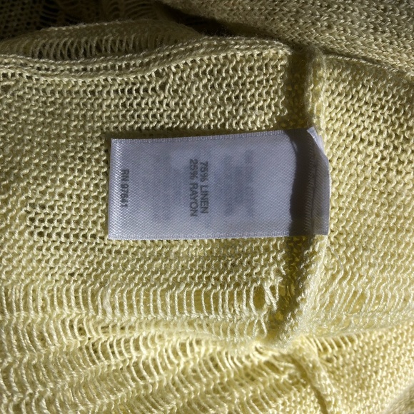 SOLD Pure J.Jill T-shirt / cover-up - Picture 6 of 7